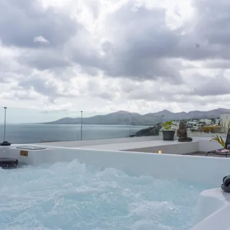Daire Luxury Penthouse Panoramic Ocean Views 2bedroom With Jacuzzi Tías