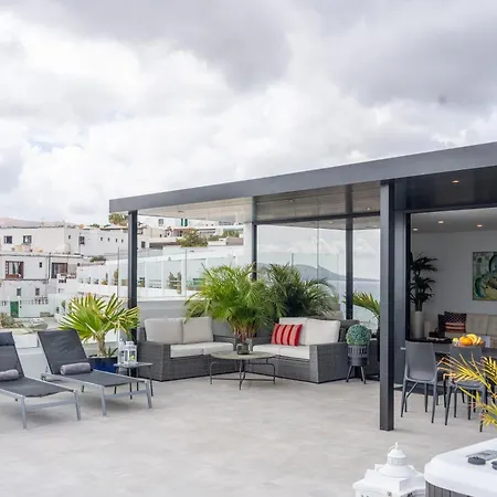 Luxury Penthouse Panoramic Ocean Views 2bedroom With Jacuzzi Daire Tías